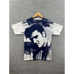 Elvis Presley’s Graceland Big Face All Over Print Double Sided Graphic T-Shirt M